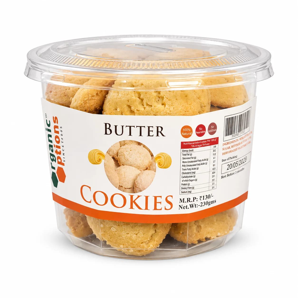 Pure Butter Cookies 230gm