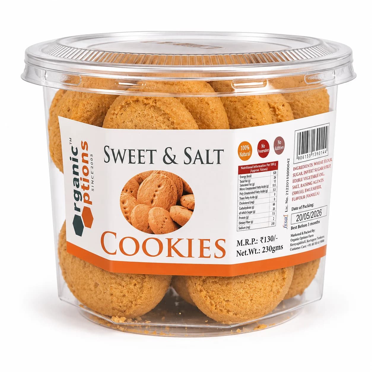 Sweet & Salt Cookies 230gm