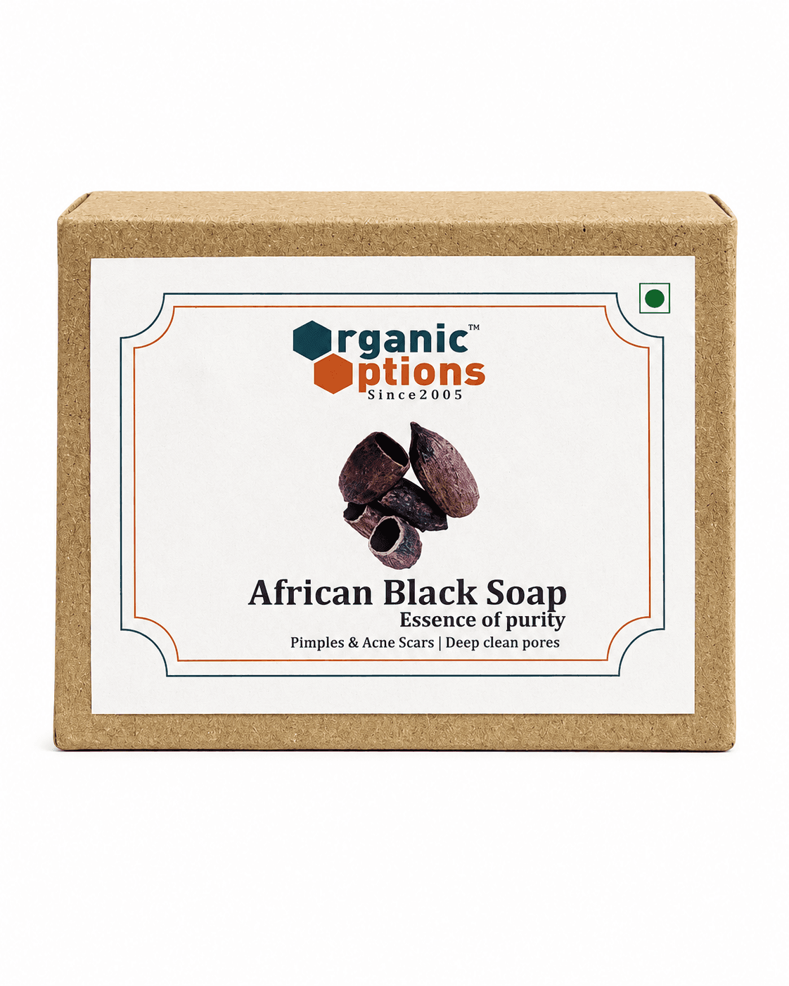 African Black Handmade Soap 100g