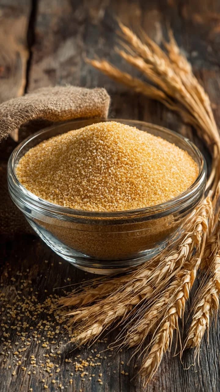 Jave / Khapli / Samba / Emmer Wheat Rava 1kg